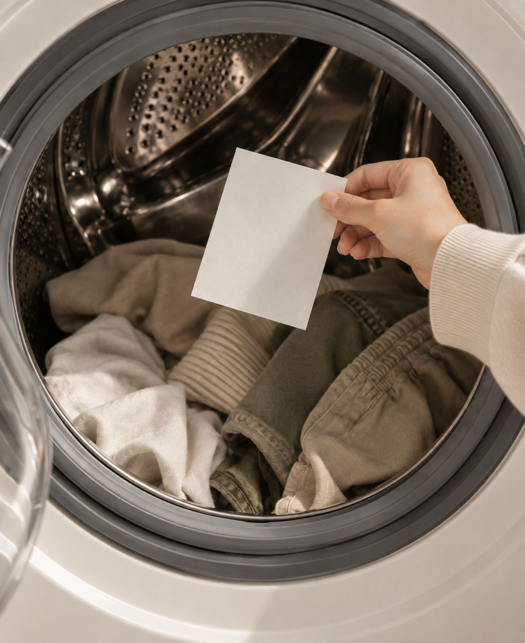 Place into washer
