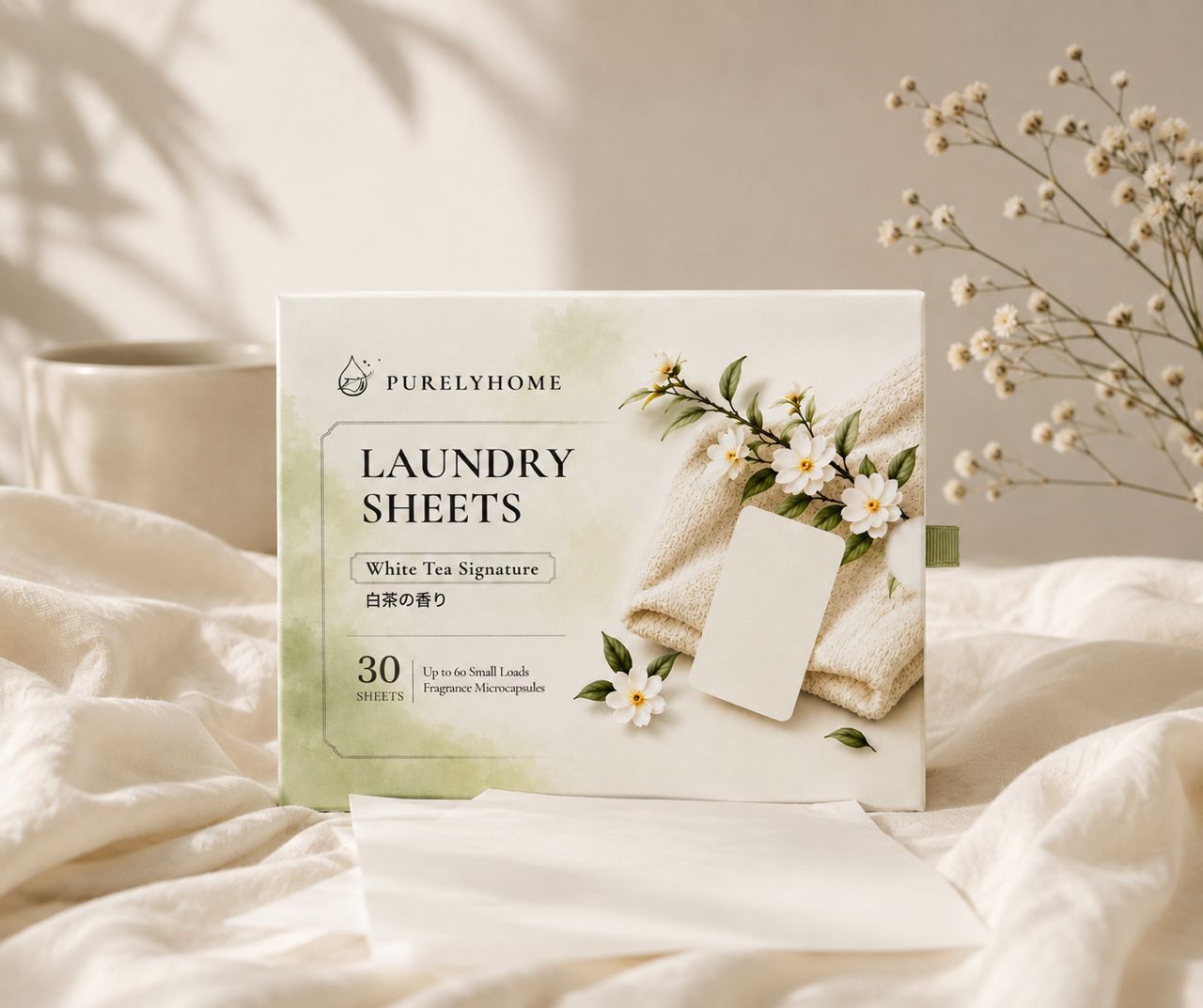 White Tea Signature Laundry Sheets